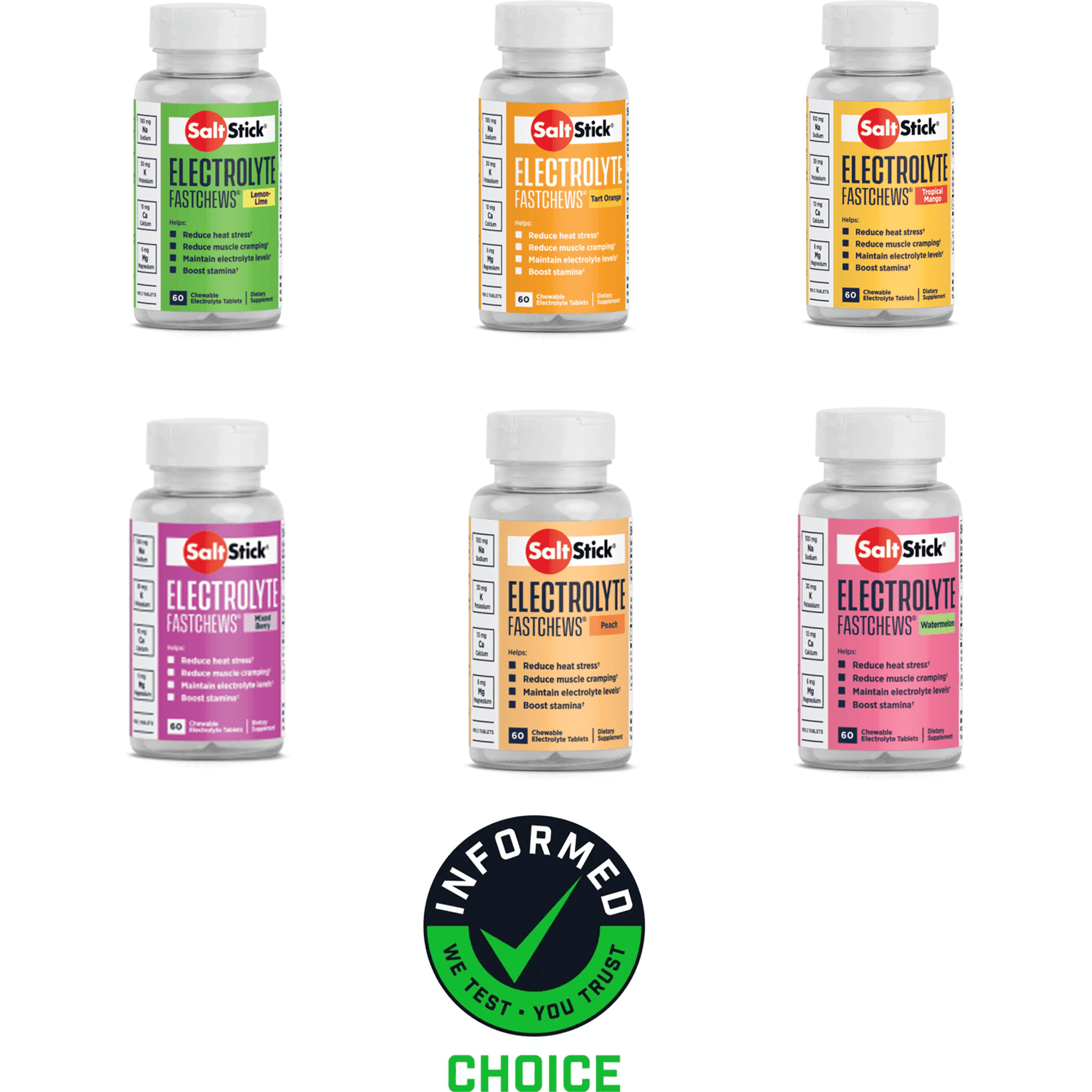 Saltstick Fastchews Chew Bottle Outside Sports