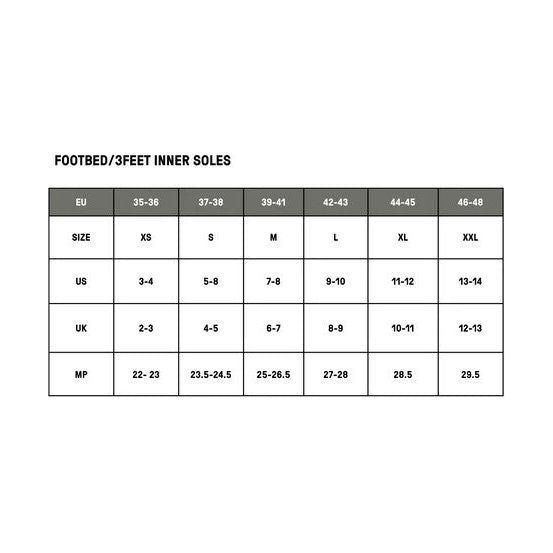 Sidas 3 Feet ECO Winter Low Arch Ski Insoles