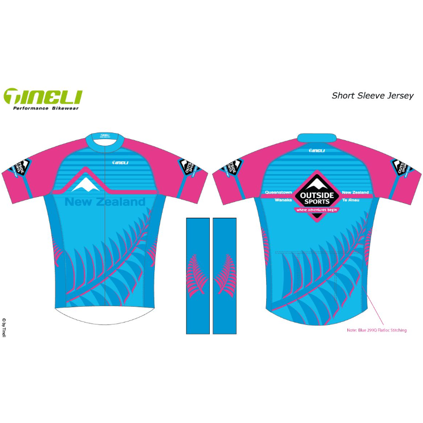 Outside Sports Tineli Women's Short Sleeve Bike Jersey