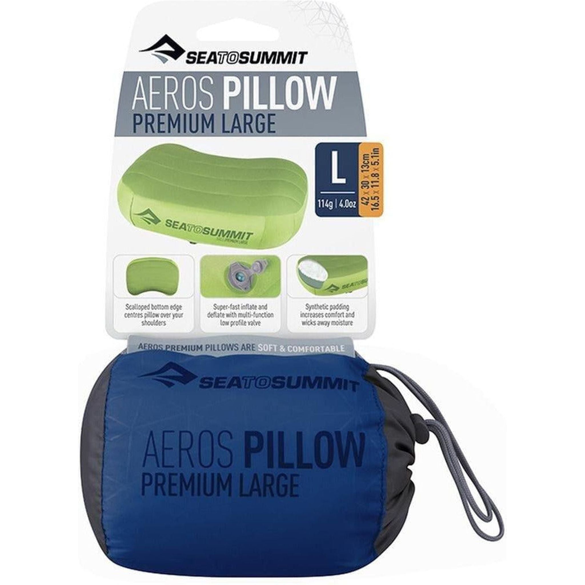 Sea To Summit Aeros Premium Pillow Large Outside Sports