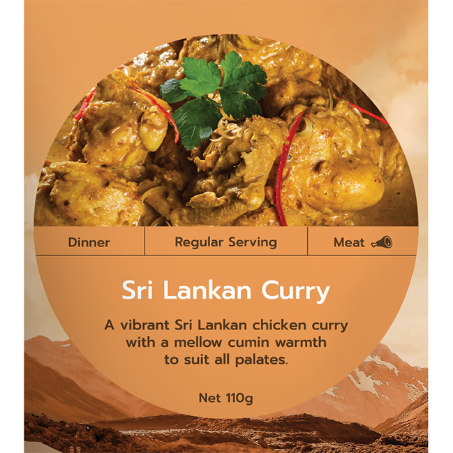 Real Meals Sri Lankan Chicken Curry