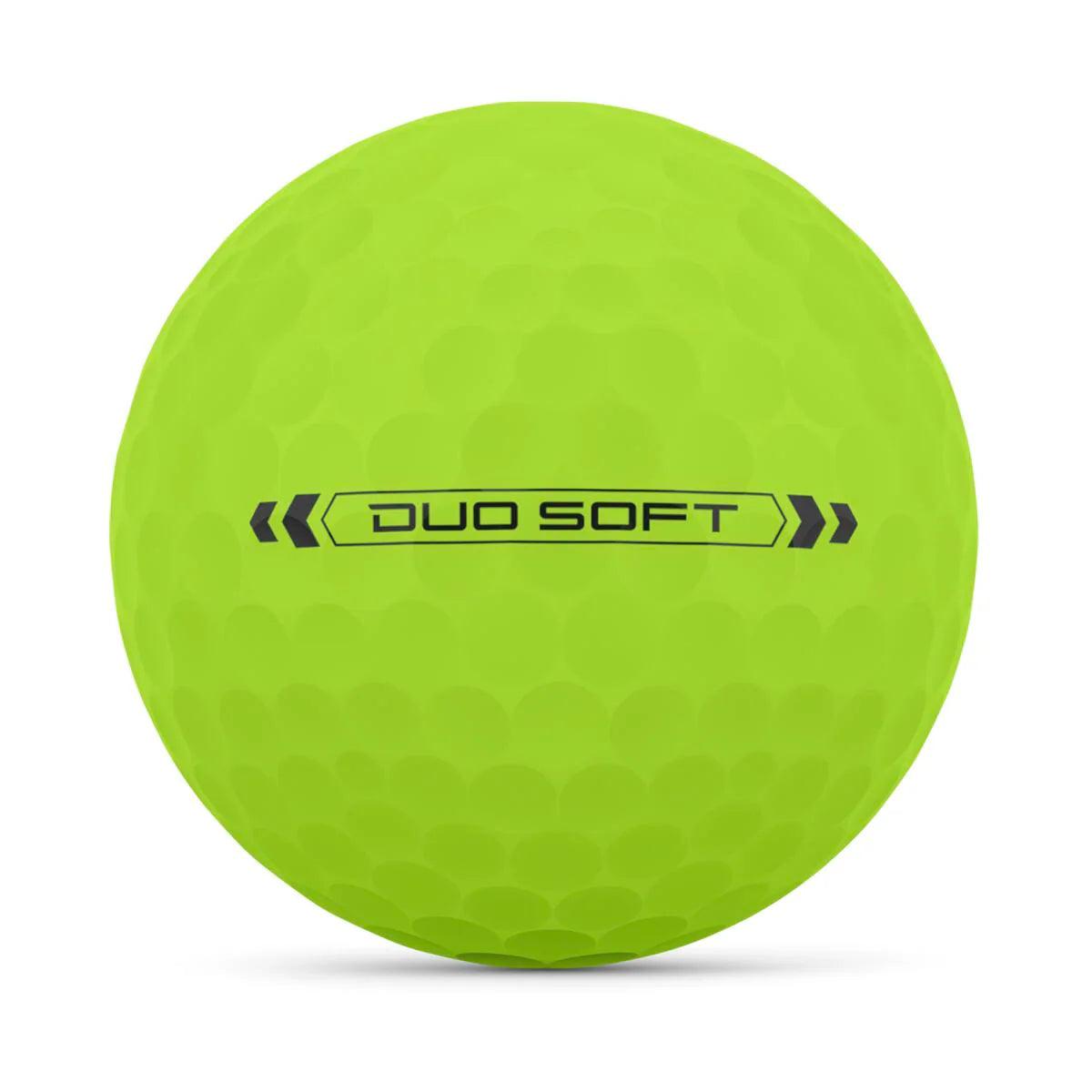 Wilson Duo Soft Green Golf Ball 3PK
