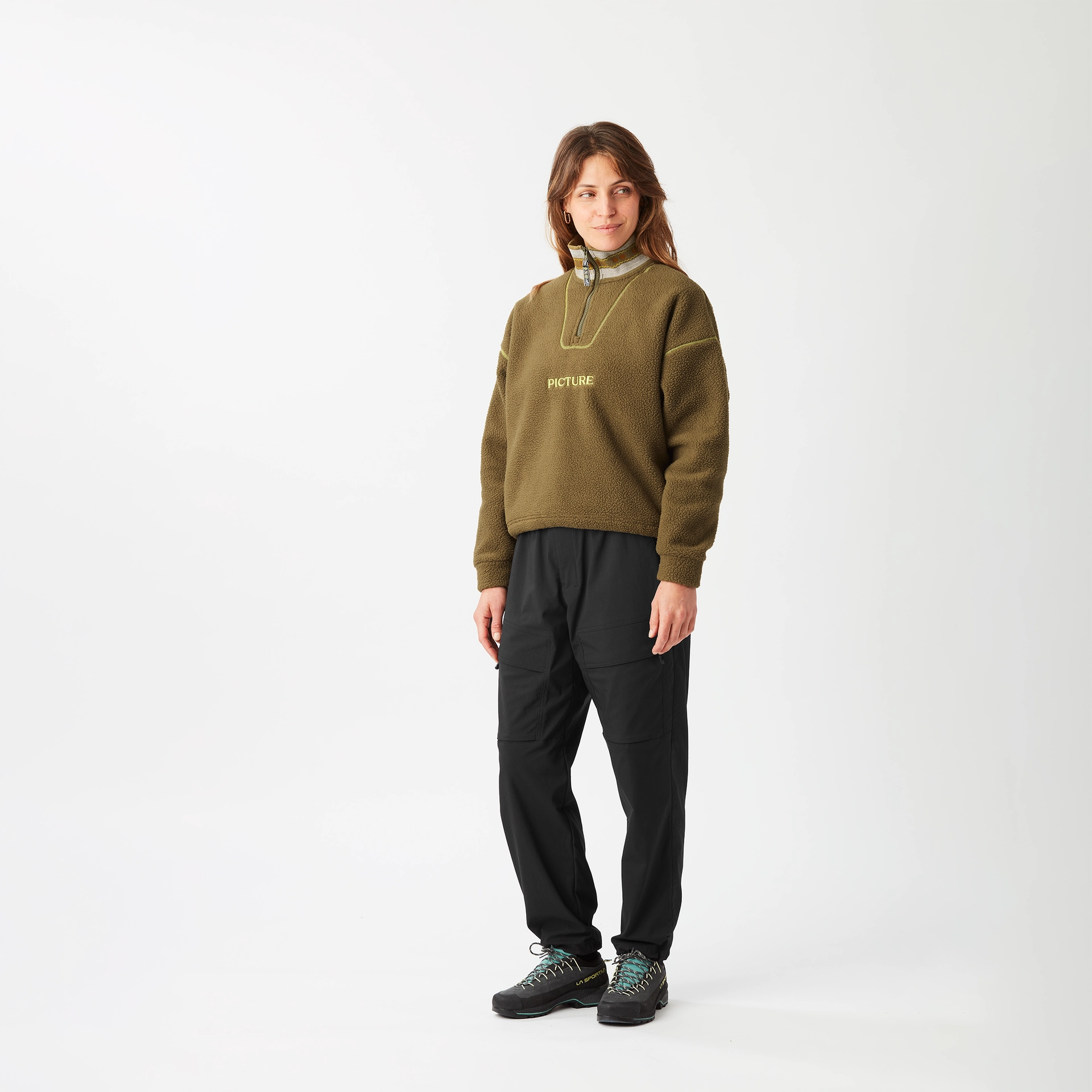 Picture Women's Cylla Crop 1/4 Fleece
