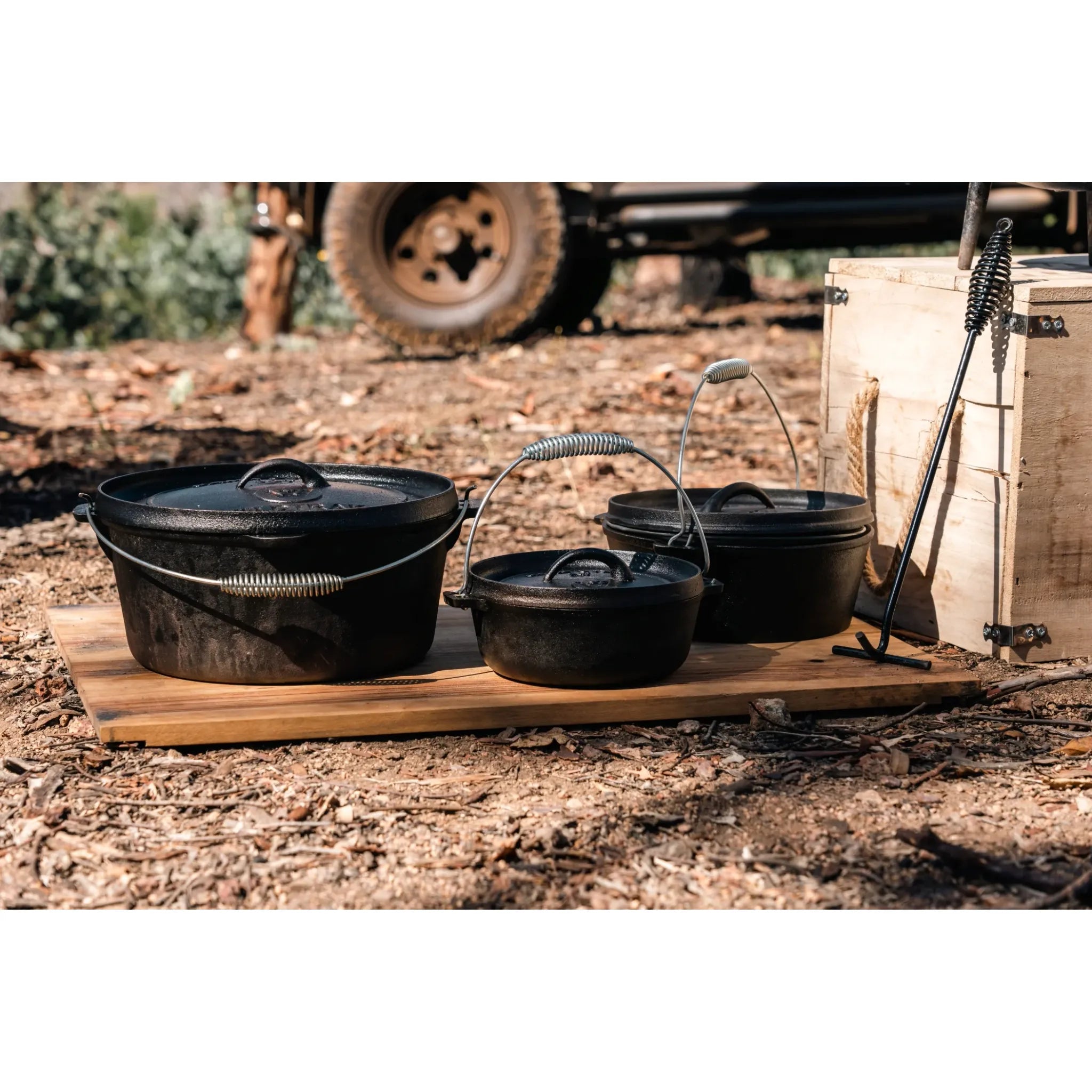 Wildtrak 2 Quart Heavy Duty 20.5x10.8cm Camp Oven