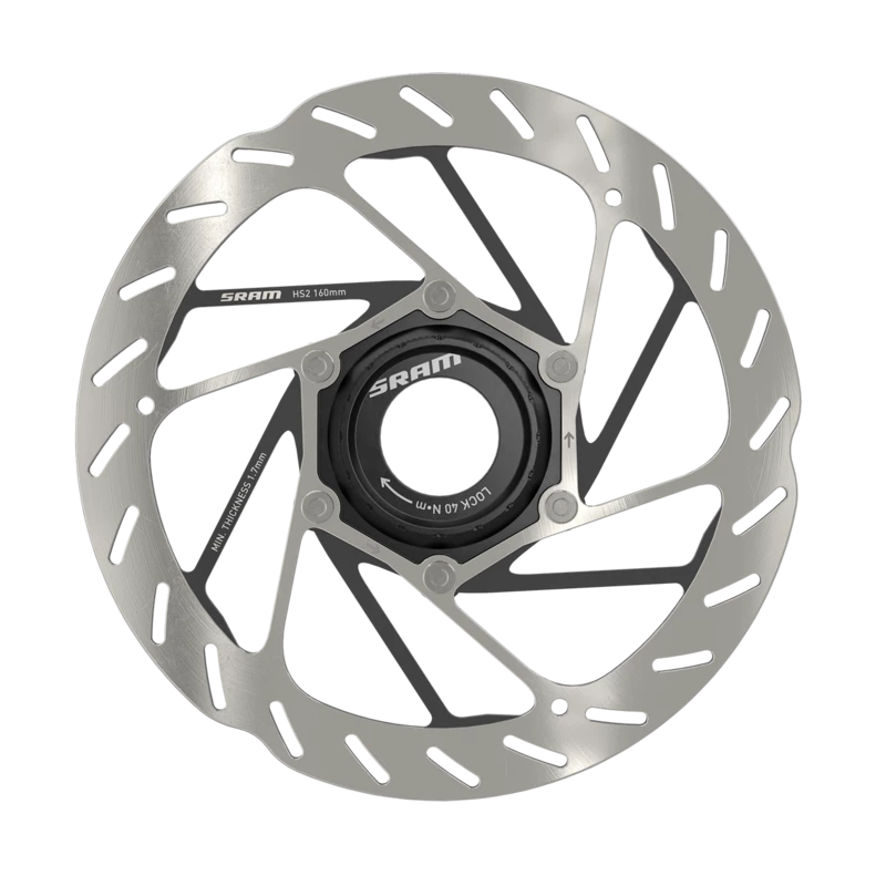 SRAM Rotor Centerlock HS2 (Includes Lockring) Rounded