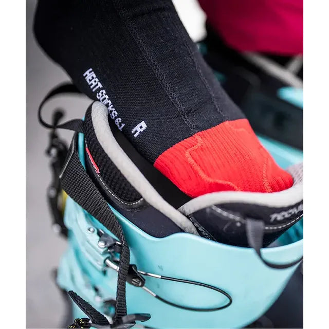 Lenz 6.1 Heat Toe Cap Merino Compression Sock