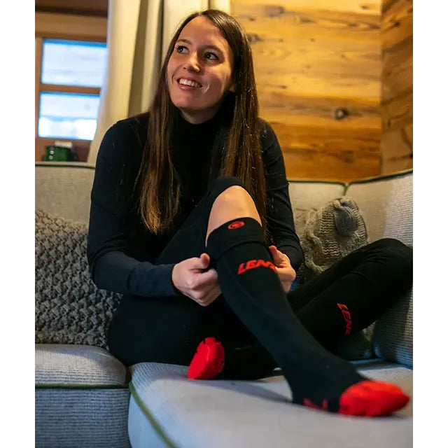 Lenz 6.1 Heat Toe Cap Merino Compression Sock