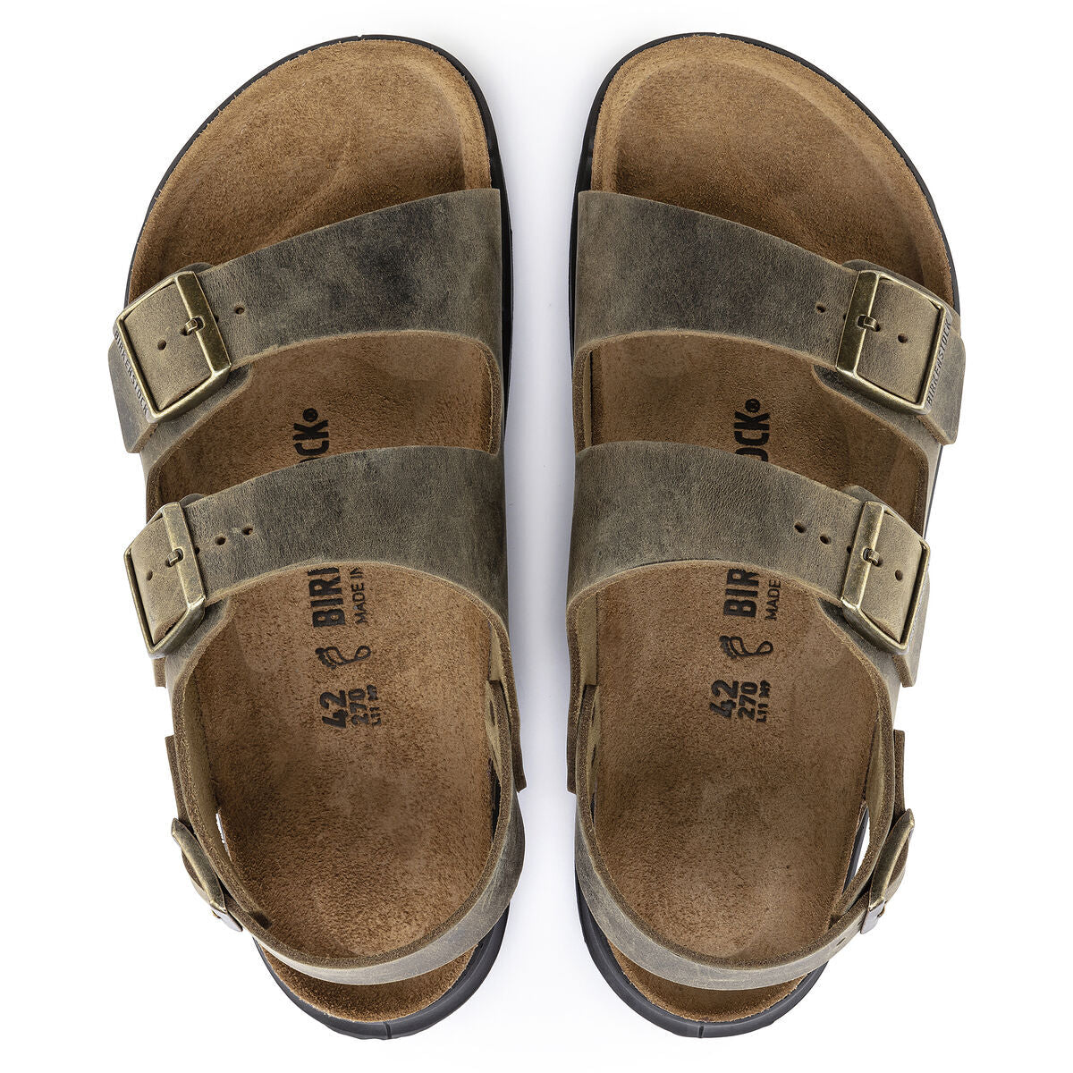Birkenstock Milano CT Oiled Leather (Regular)