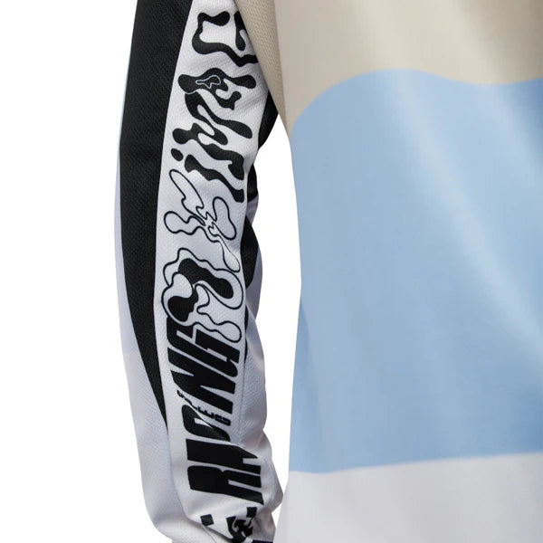 Fox Women's Ranger Long sleeve Grid Bike Jersey