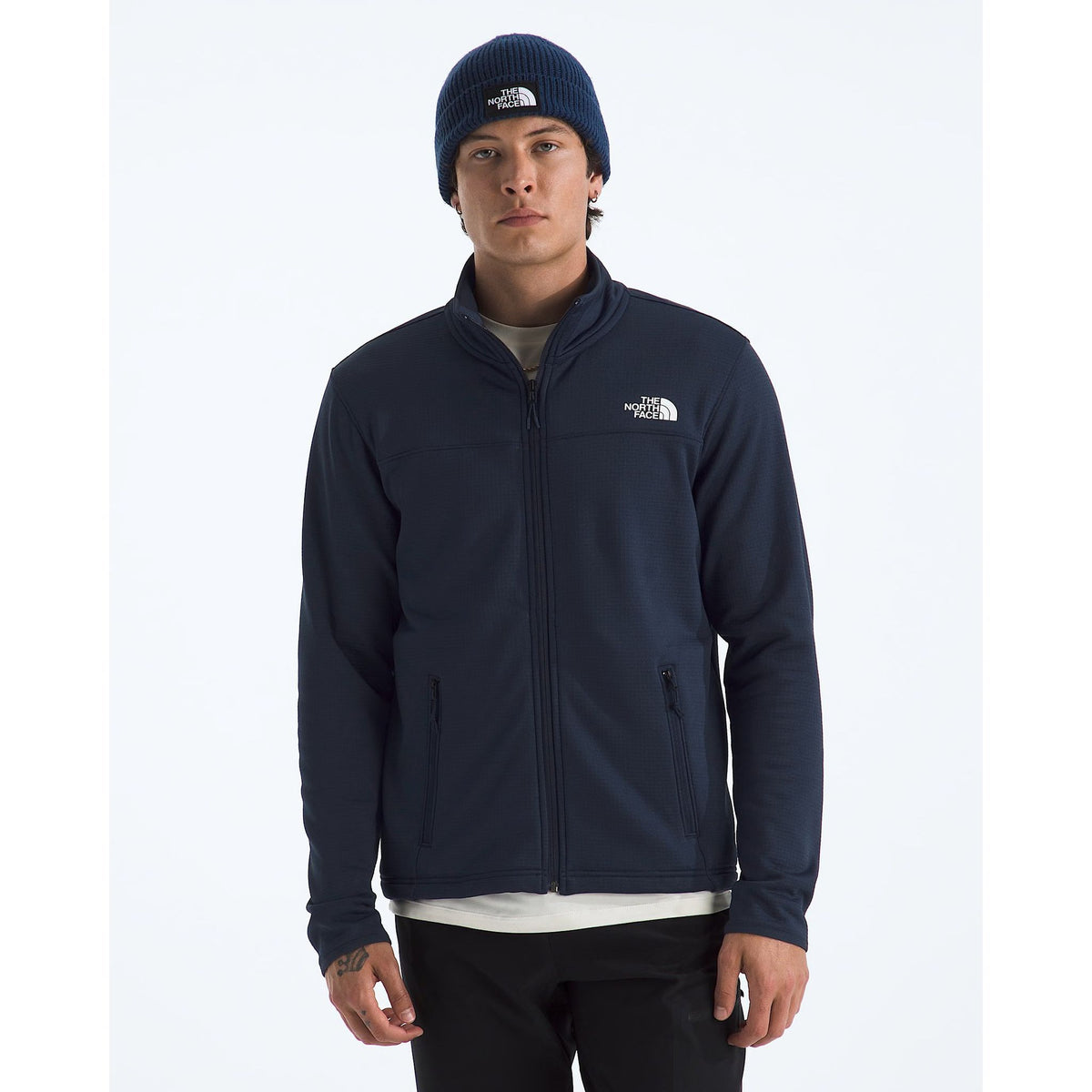 The North Face Men's Cedar Trail Grid Fleece Full-Zip Jacket