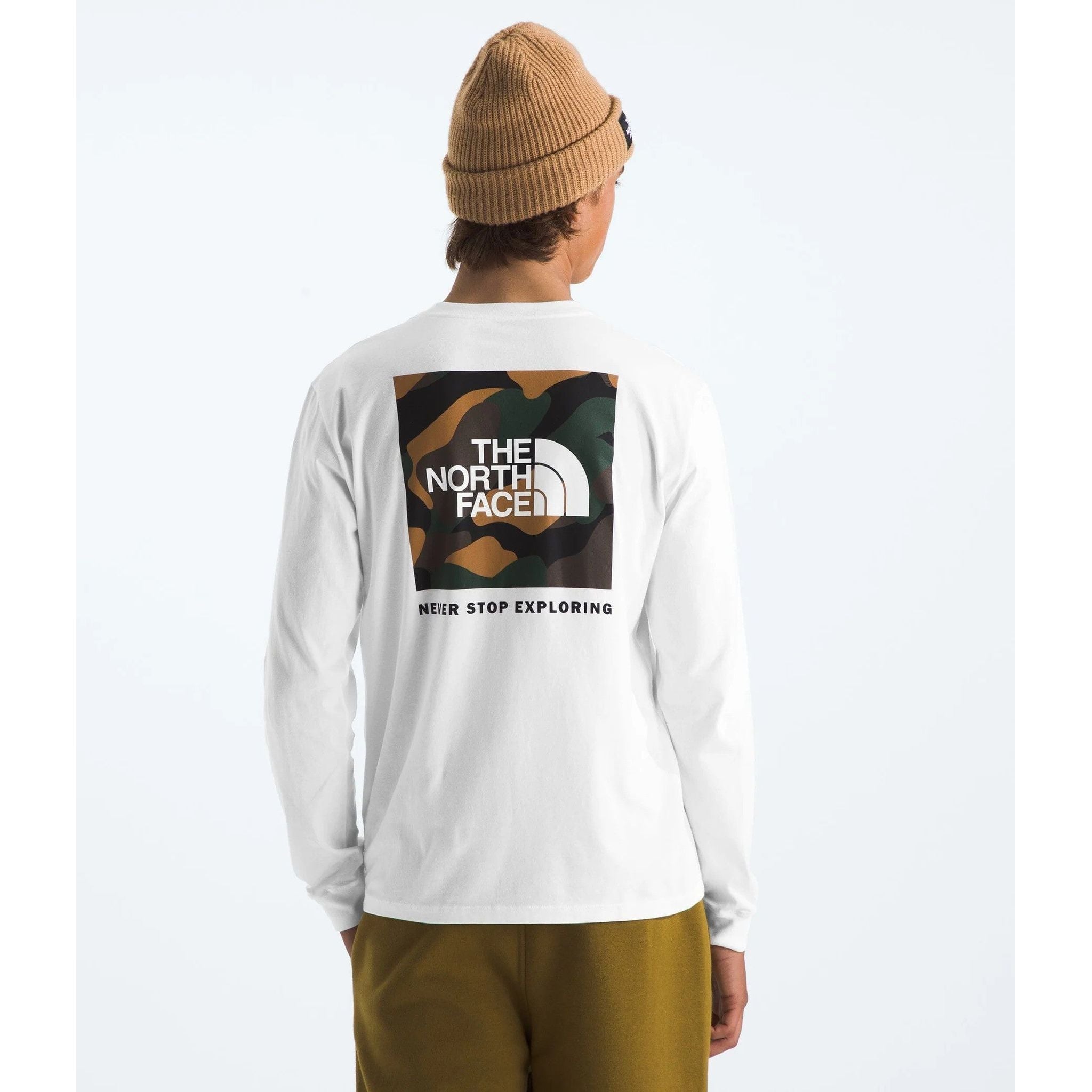 The North Face Men's Long-Sleeve Box NSE Tee