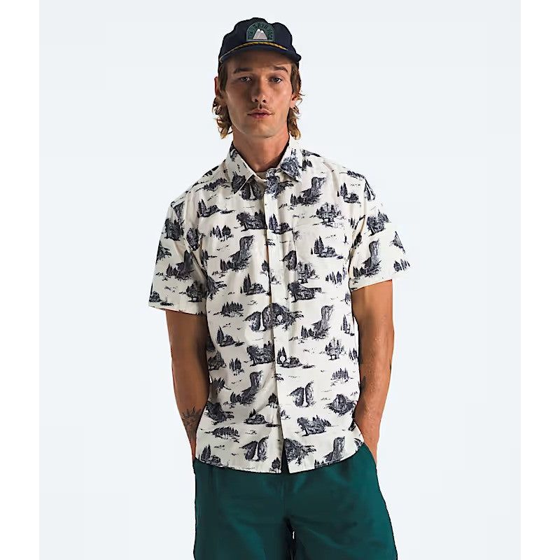 The North Face Men's Short-Sleeve Baytrail Pattern Shirt