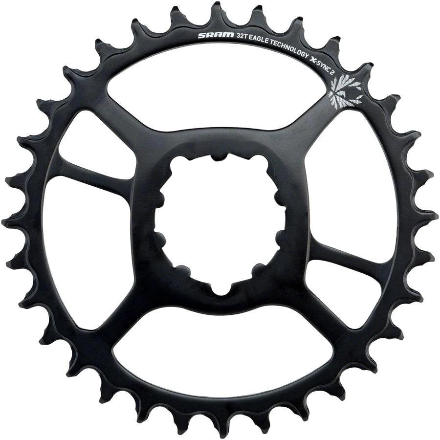 SRAM Xsync2 Steel 32t DM3 Offset Black