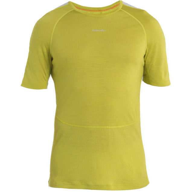 Icebreaker Men's 125 ZoneKnit Merino Blend Short Sleeve Crewe Thermal Top