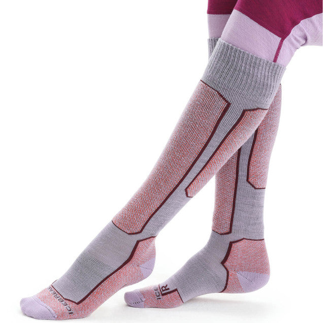 Icebreaker Women's Merino Ski+ Light Over the Calf Socks