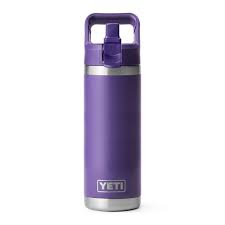Yeti Rambler 18oz Bottle with Straw Lid Cap (532ml)