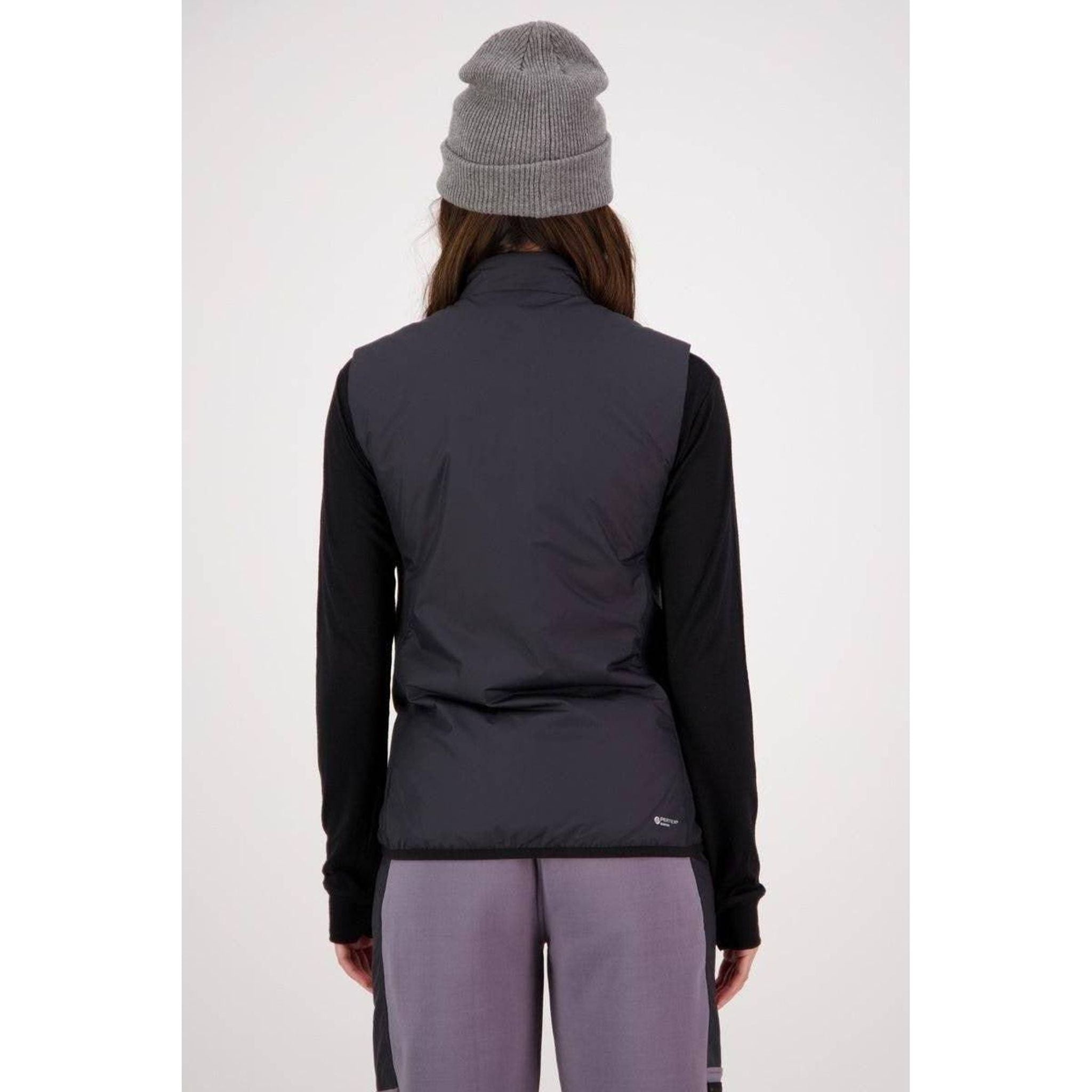 Mons Royale Womens Arete Wool Insulation Vest Outside Sports