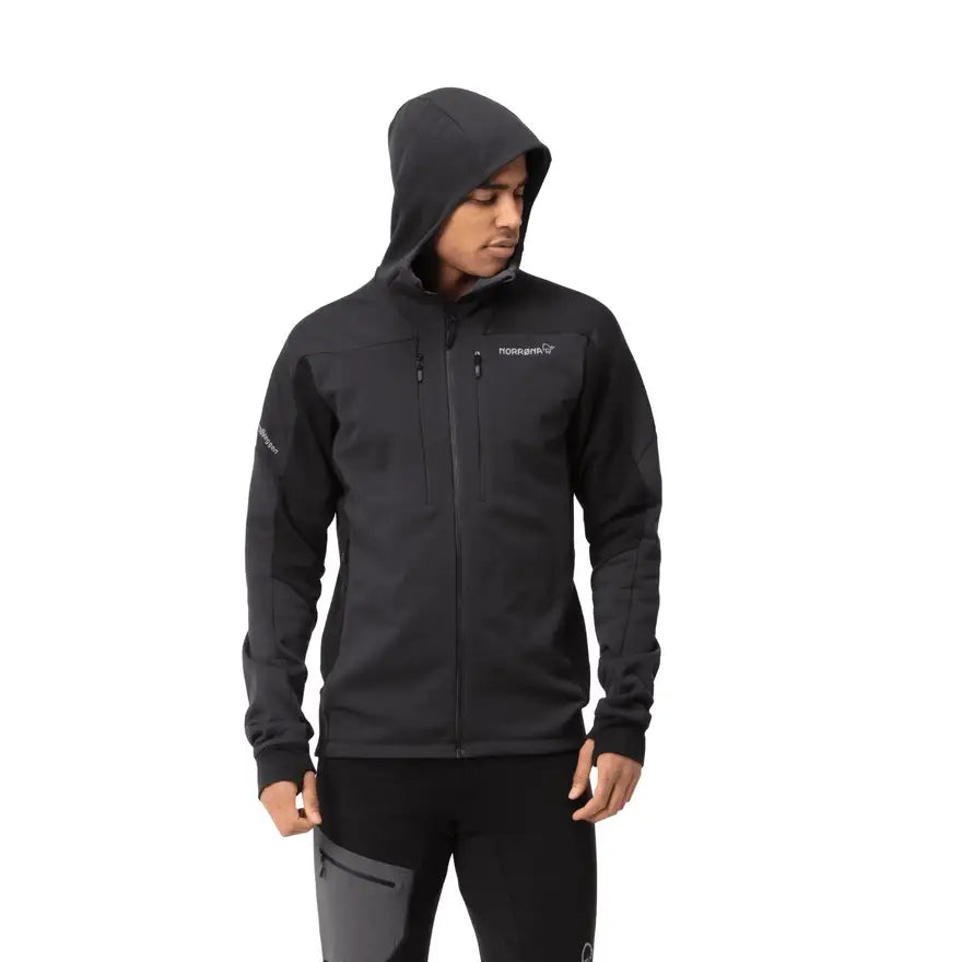Norrona Men's Trollveggen Powerstretch Pro Zip Hood