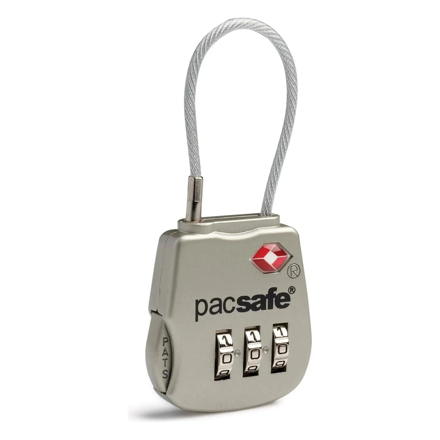 Pacsafe Prosafe 800 - TSA 3 Dial Cable Lock <span style="background-color:rgb(246,247,248);color:rgb(28,30,33);"> Accessories </span>