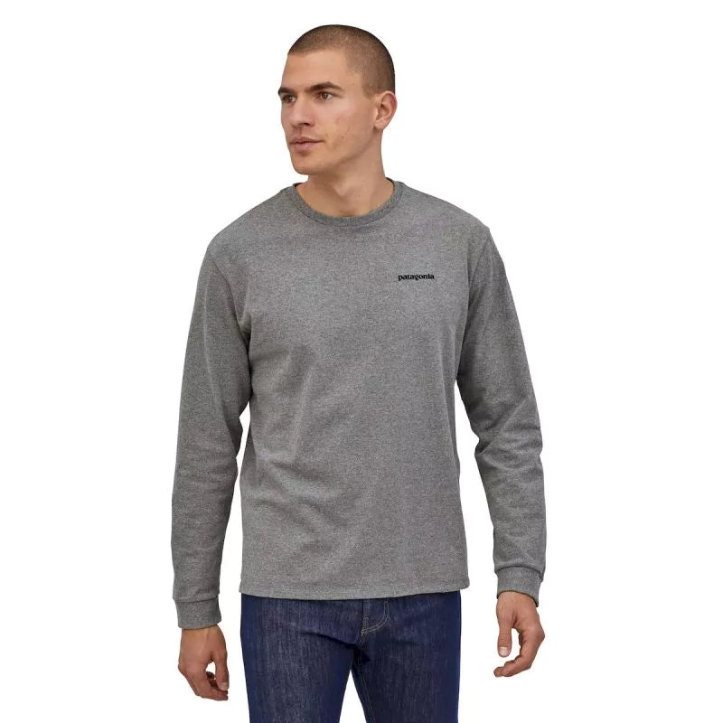 Patagonia Men's L/S P-6 Logo Responsibili-Tee