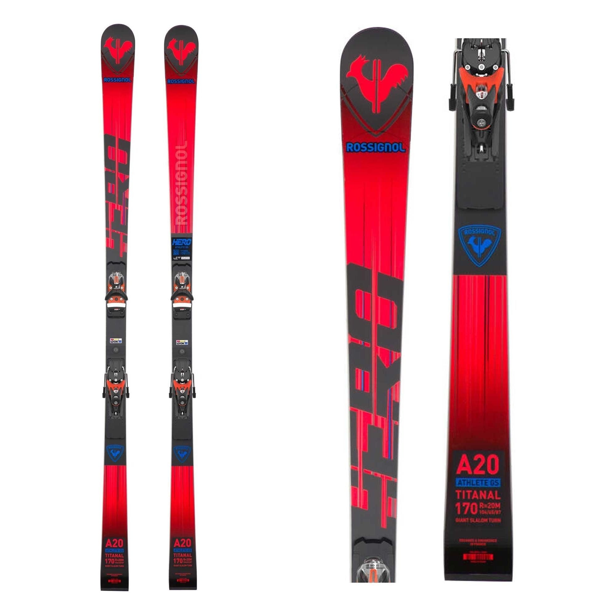 '23 Rossignol Hero Athlete GS w SPX 12 Rockerace GW