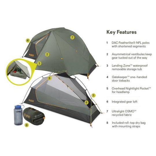 Nemo Dragonfly Bikepacking OSMO 1P Tent