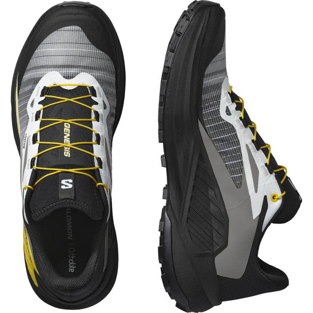 Salomon Men's Genesis Black/White/Lemon
