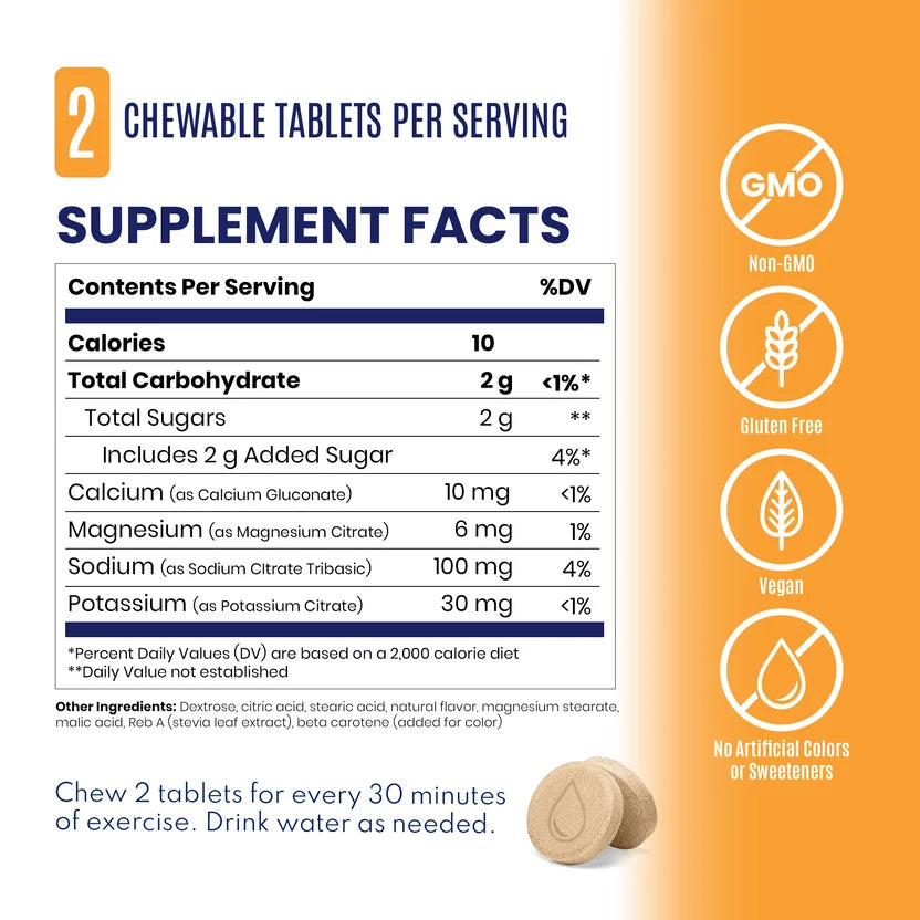 Saltstick Fastchews Electrolyte Replacement Chews - Bottle