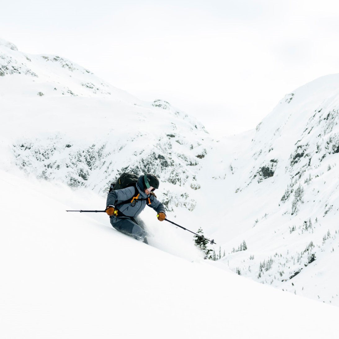G3 VIA Carbon 2-Part Ski Poles