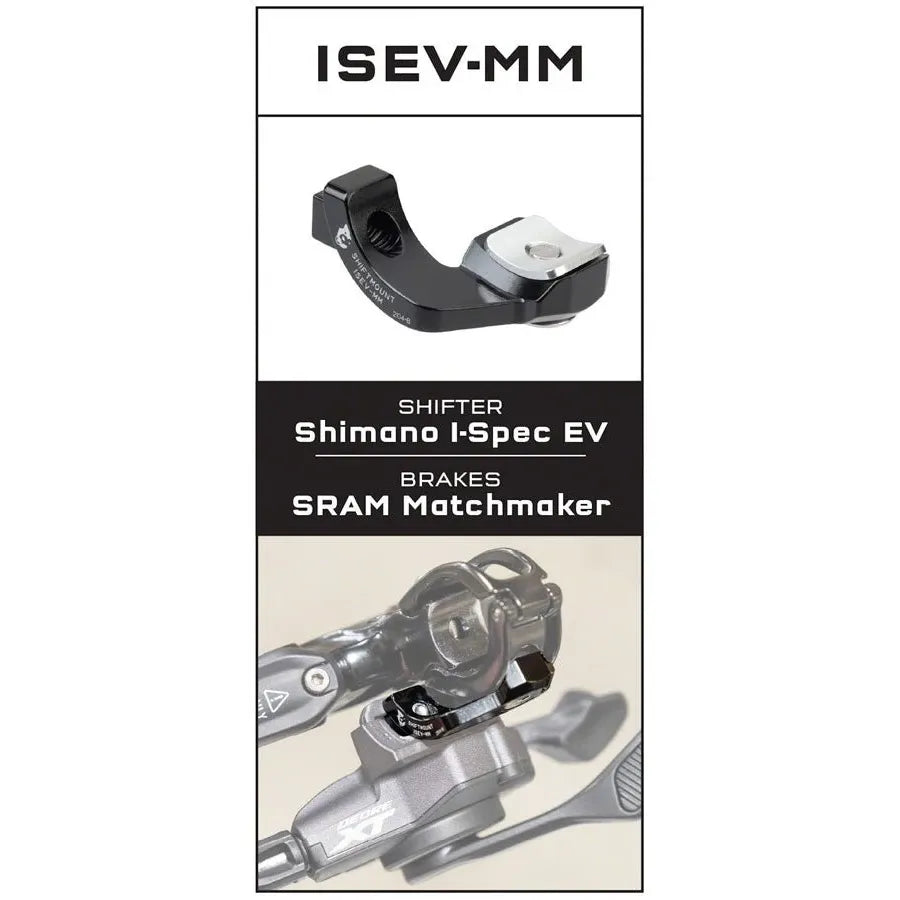 Wolf Tooth I-Spec EV Shifter to Sram MM Brake Mount