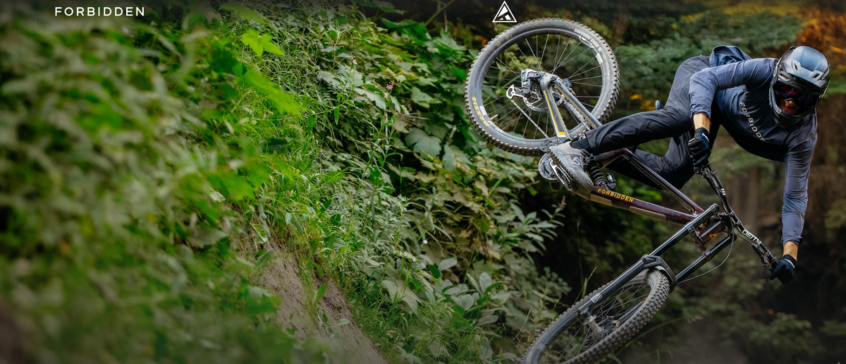 Forbidden Bikes Trifecta Suspension and the One Ride System Outside Sports