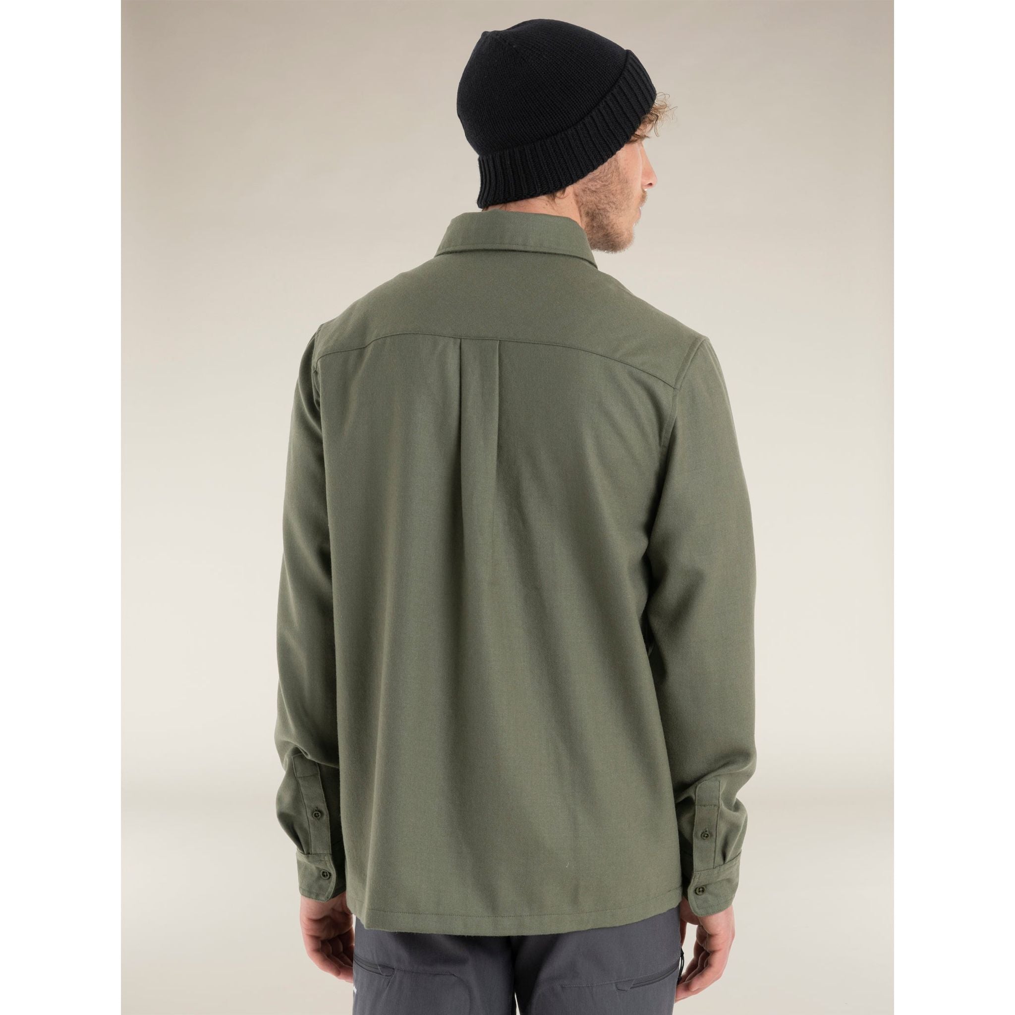 Icebreaker Men's Merino 200 Dawnder Long Sleeve Flannel Shirt