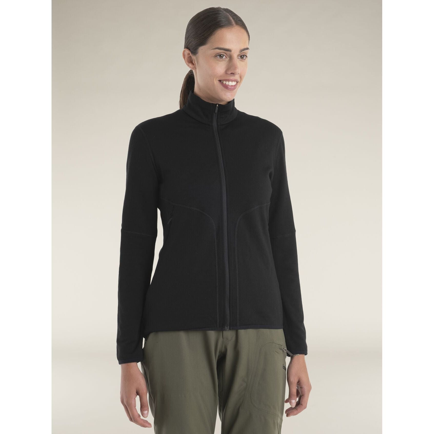 Icebreaker Women's Merino 560 RealFleece Elemental Long Sleeve