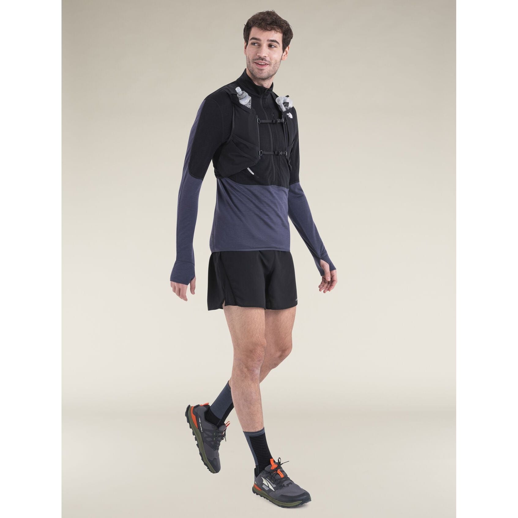 Icebreaker Men's Merino 200 RealFleece Descender Long Sleeve Half Zip