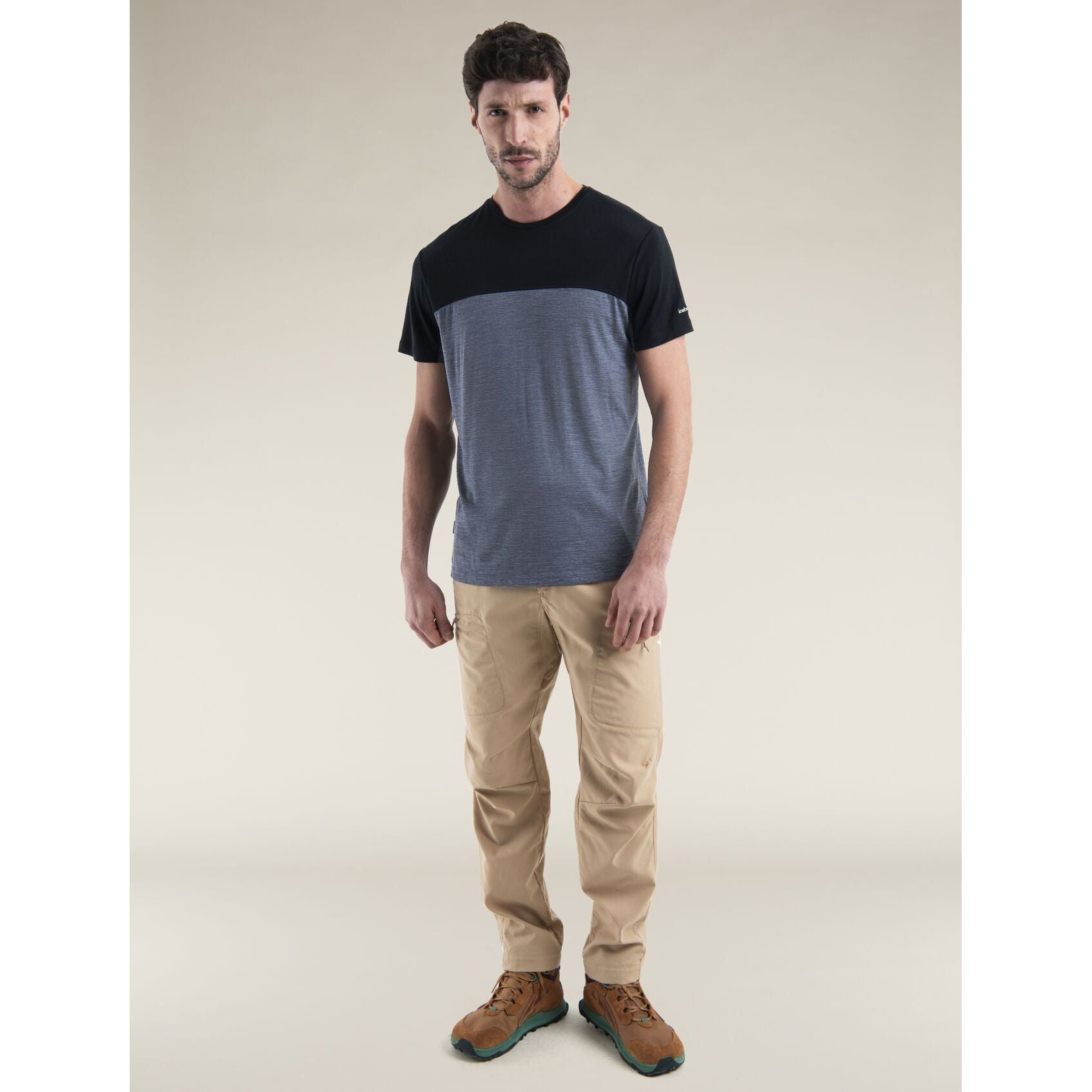 Icebreaker Men's Merino Blend 125 Cool-Lite Sphere SS T-Shirt Colour Block