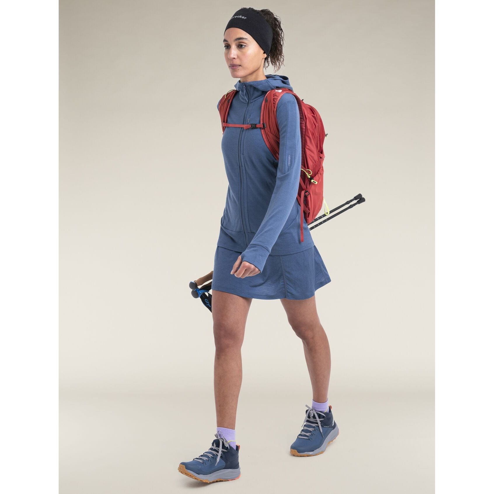 Icebreaker Women's Merino 260 Quantum Long Sleeve Zip Hoodie