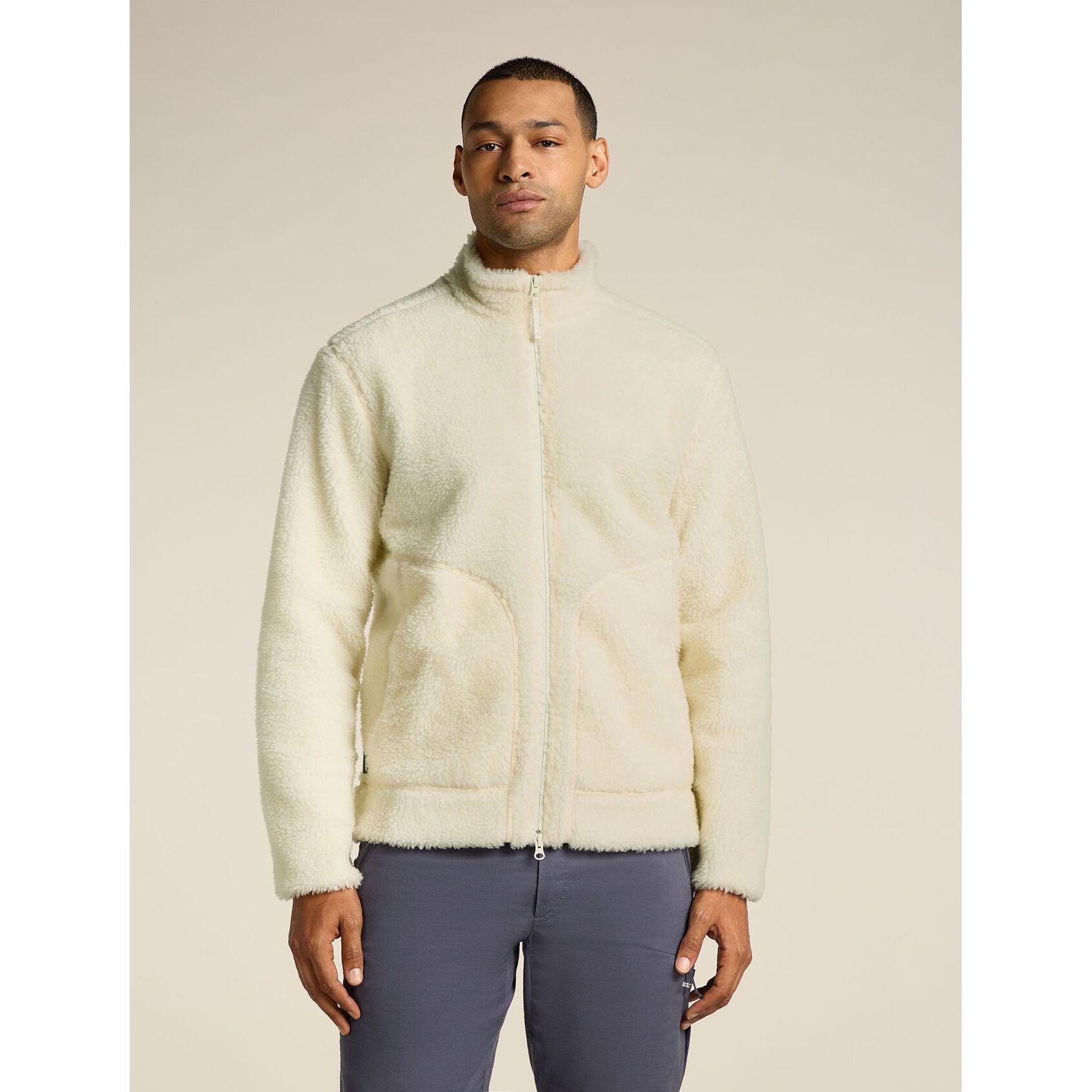 Icebreaker Men's Merino Blend 960 RealFleece High Pile Long Sleeve Full Zip