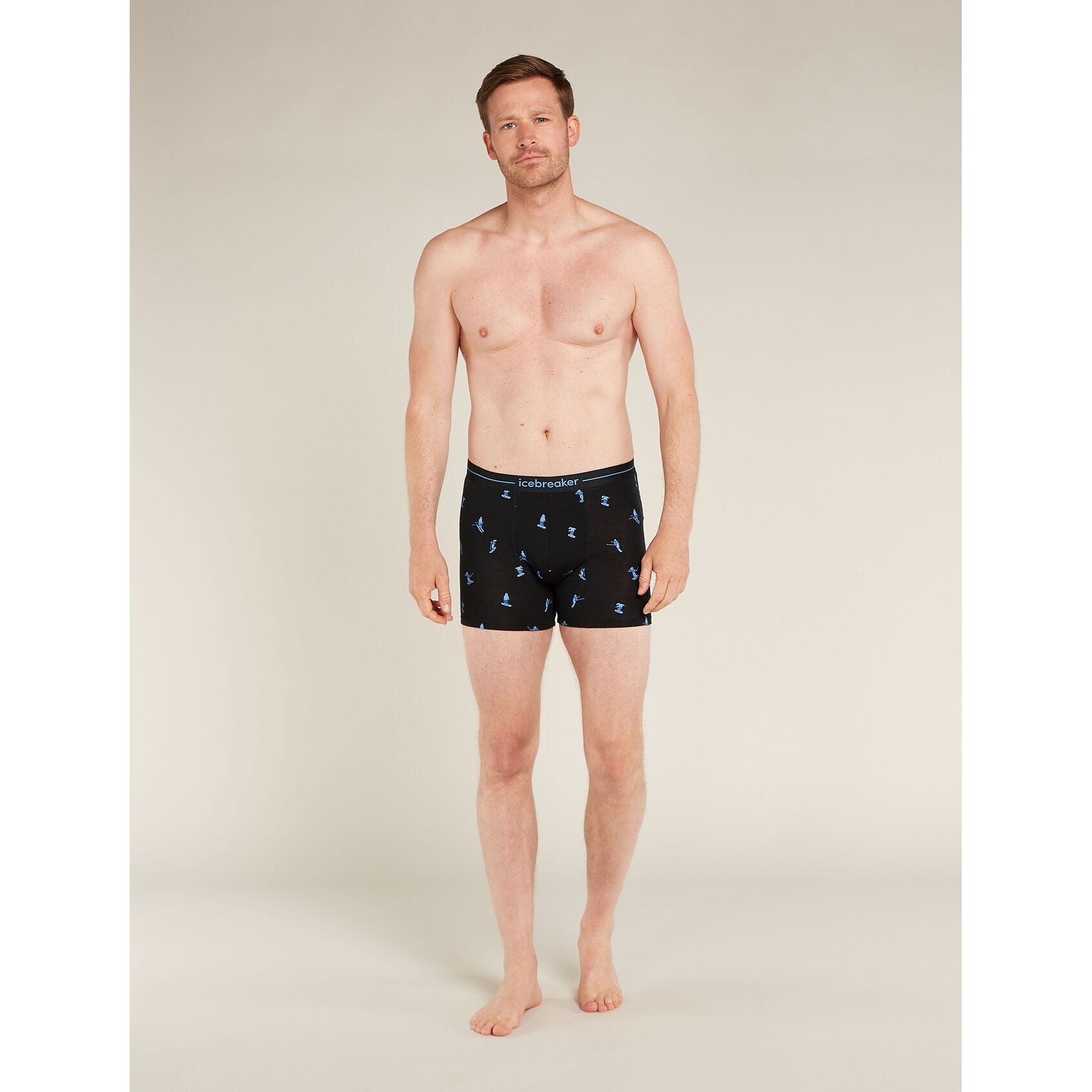 Icebreaker Men's Merino 150 Anatomica Boxers Ski Day