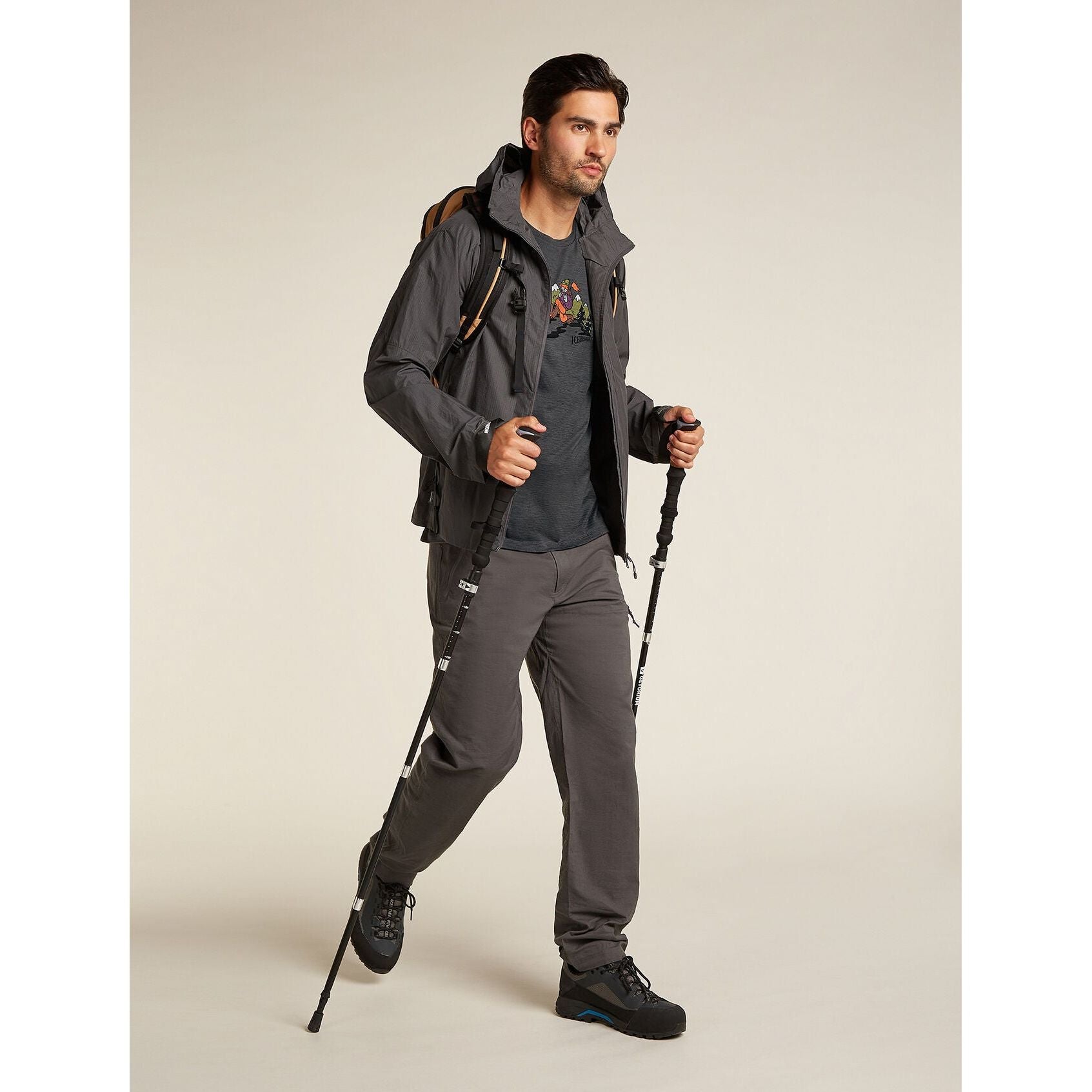 Icebreaker Men's Merino 150 Tech Lite Short Sleeve T-Shirt Catch Me Outside