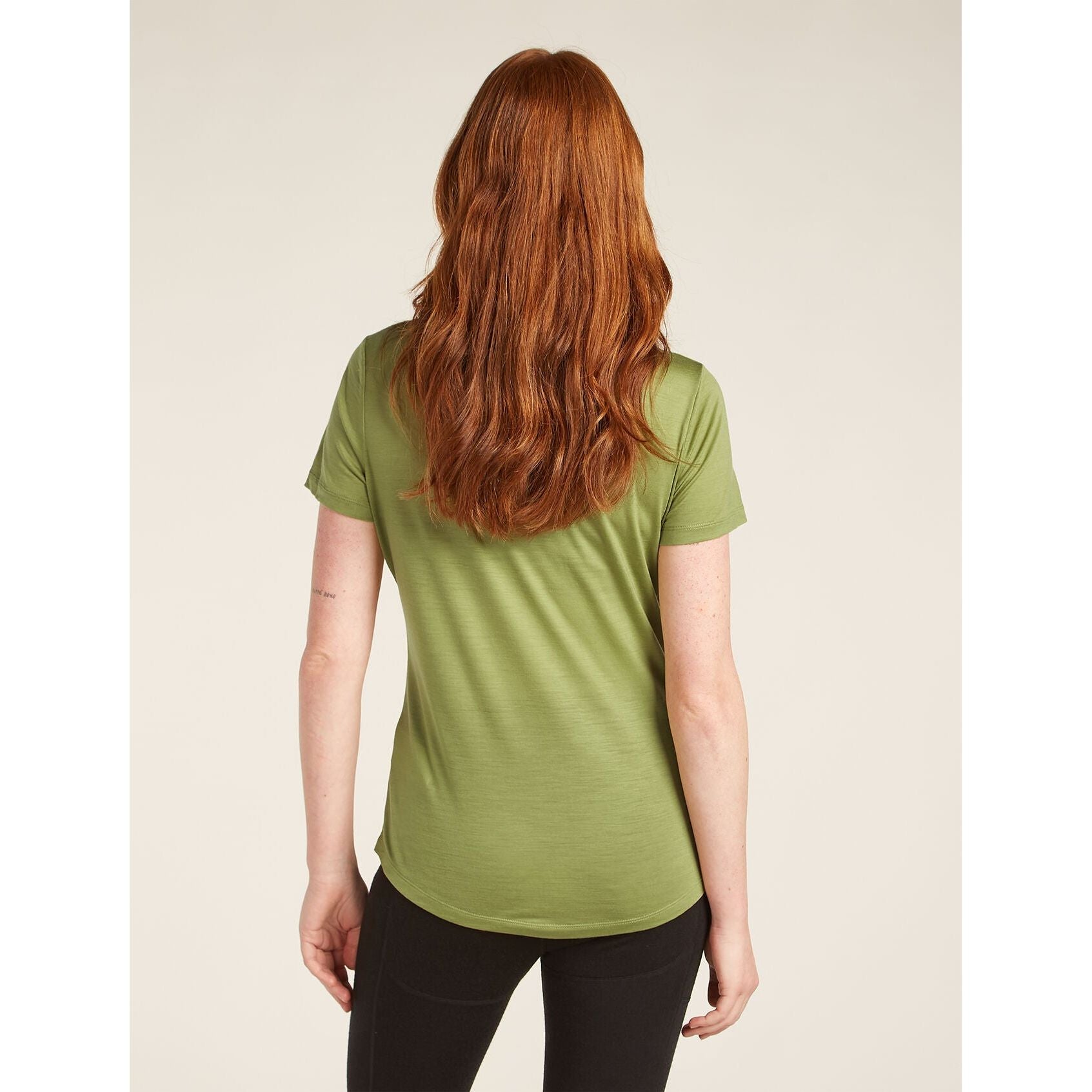 Icebreaker Women's Merino Blend 125 Cool-Lite Sphere Short Sleeve T-Shirt Across the Peaks