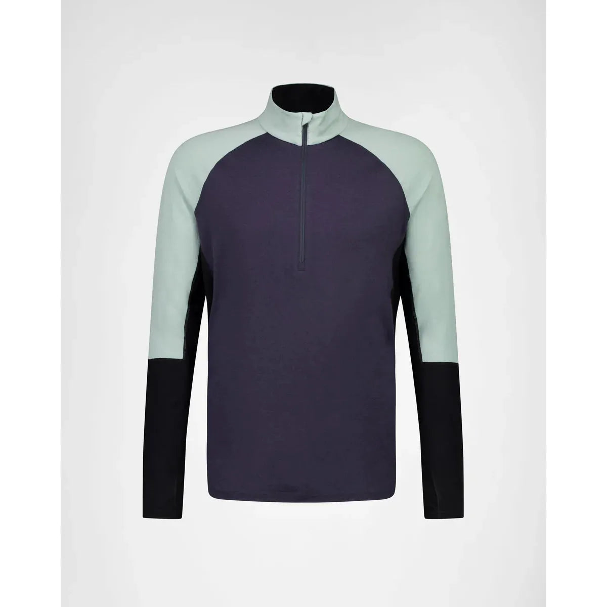 Mons Royale Men's Olympus Merino Base Layer 1/2 Zip Long Sleeve