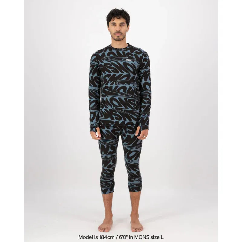 Mons Royale Men's Cascade Merino Base Layer Long Sleeve
