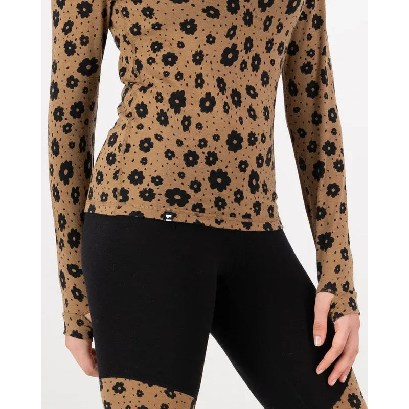 Mons Royale Women's Cascade Merino Baselayer Long Sleeve