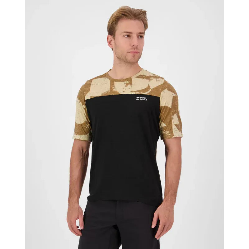 Mons Royale Men's Diversion Merino Bike Jersey Short Sleeve