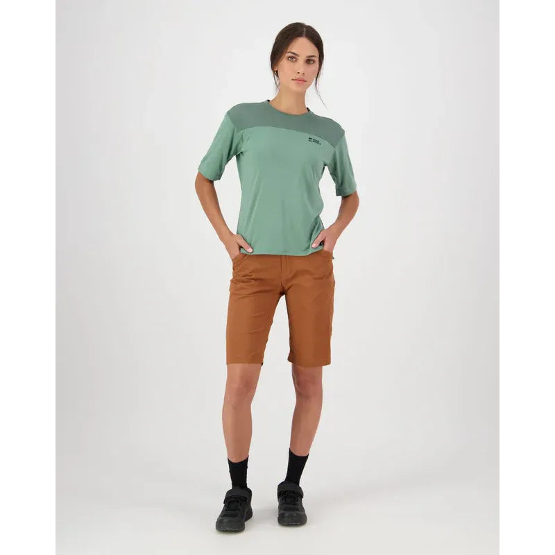 Mons Royale Women's Diversion Merino Bike Jersey Short Sleeve