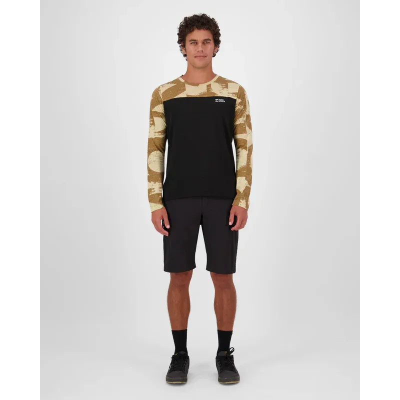 Mons Royale Men's Diversion Merino Bike Jersey Long Sleeve