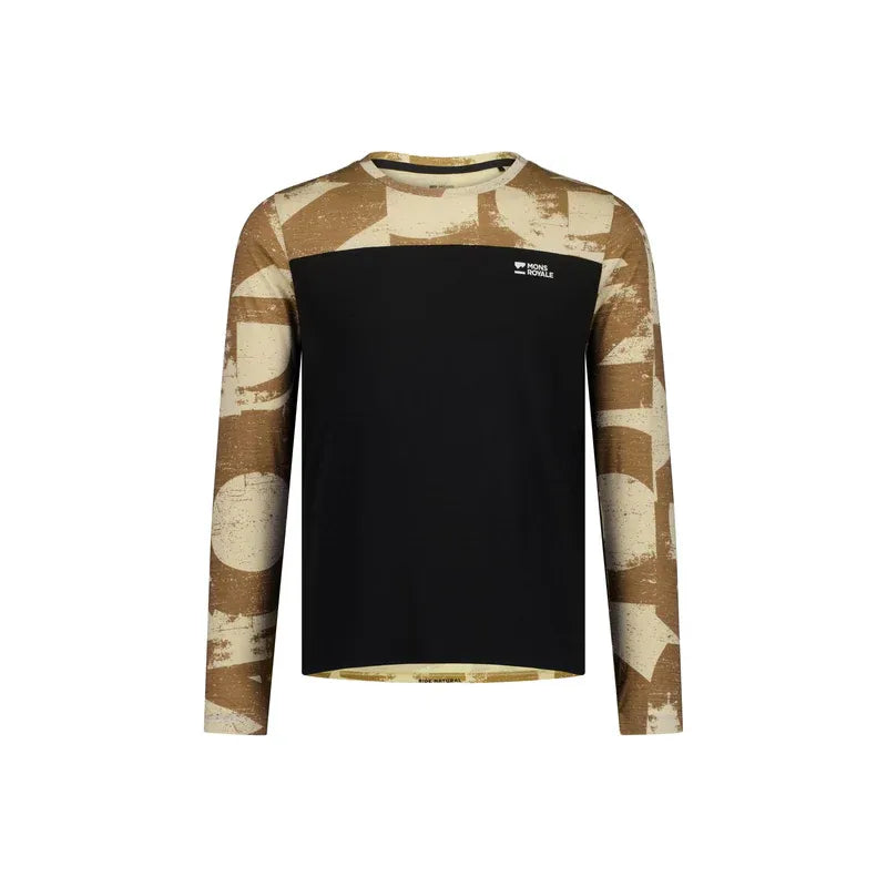 Mons Royale Men's Diversion Merino Bike Jersey Long Sleeve