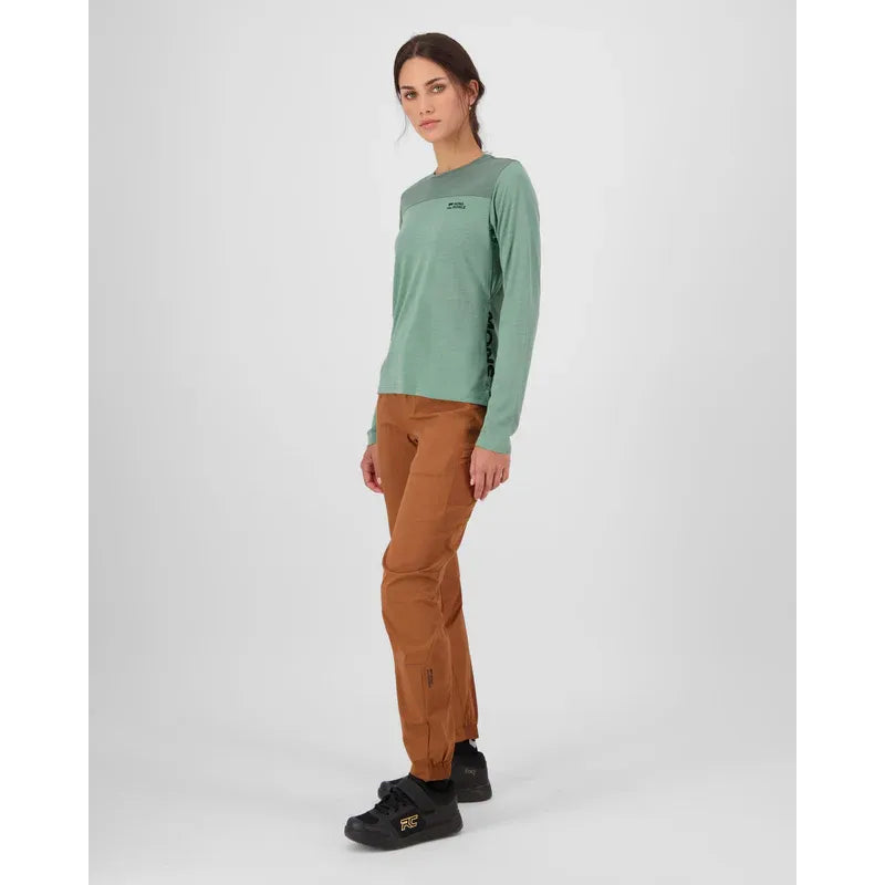 Mons Royale Women's Diversion Merino Bike Jersey Long Sleeve