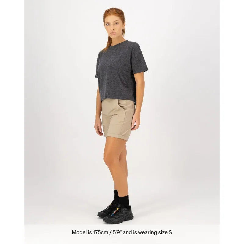 Mons Royale Women's Zephyr Merino Cool Boxy T-shirt