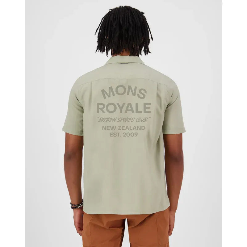 Mons Royale Men's Breezer Merino Short Sleeve Shirt